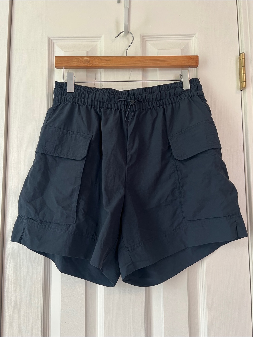 Old Navy Navy Blue Athletic Cargo Shorts